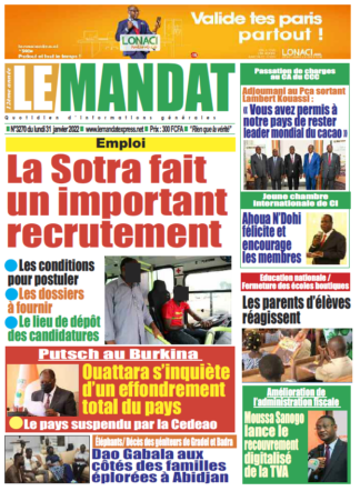 Lemandat du 31 janvier 22