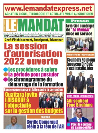 LE MANDAT N°3271