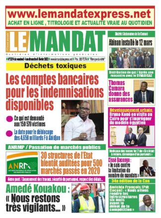 LE MANDAT 3274