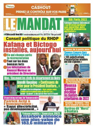 LE MANDAT 3290