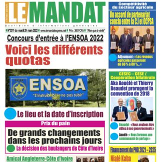 LE MANDAT 3311