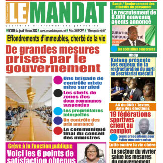 LE MANDAT 3298
