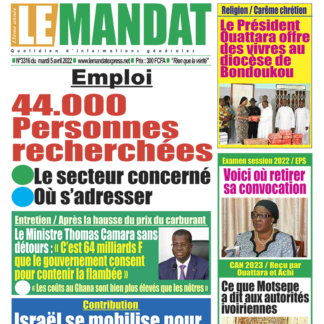 Le Mandat 3316
