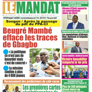 LE MANDAT 3318