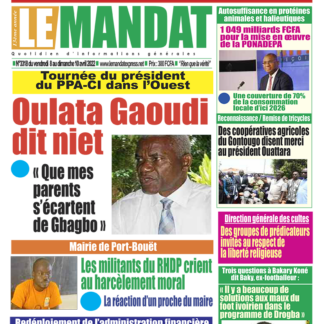 le  mandat 3319