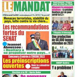 LE MANDAT 3322