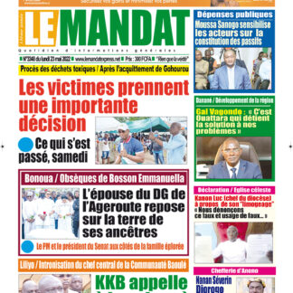 LE MANDAT 3348