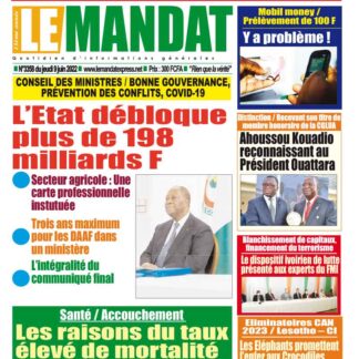 le mandat 3359