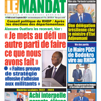 LE MANDAT  3424