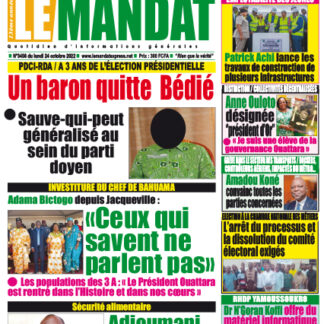 LE MANDAT 3456