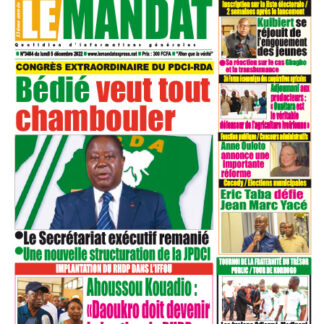 LE MANDAT 3484