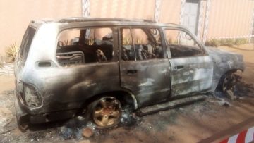doropo voiture calcinée