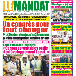 LE MANDAT 3558