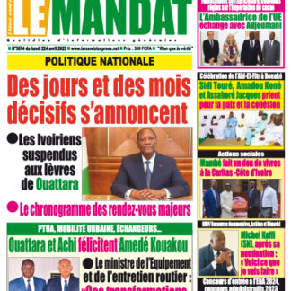 LE MANDAT 3574