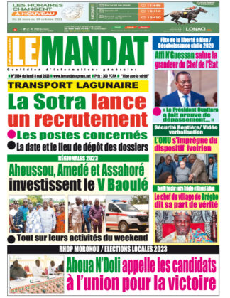 LE MANDAT 3584