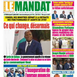 LE MANDAT 3628