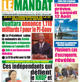 LE MANDAT 3645