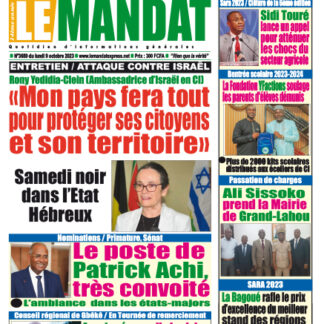 LE MANDAT 3689