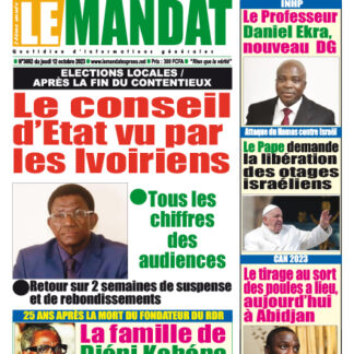 LE MANDAT 3693