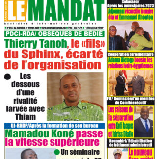 LE MANDAT 3777