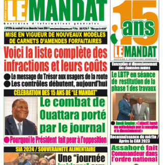 LE MANDAT 3784