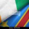 cote-d-ivoire-et-republique-democratique-du-congo-deux-drapeaux-tissu-textile-2dat2cm