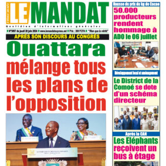 LE MANDAT 3857