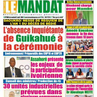 LE MANDAT 3889