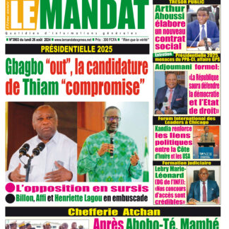 LE MANDAT 3903
