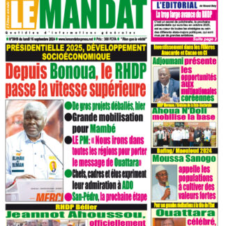 LE MANDAT 3919