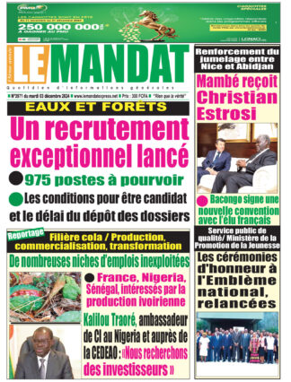 LE MANDAT 3971