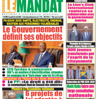 LE MANDAT 4067
