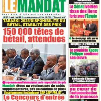 LE MANDAT 4074