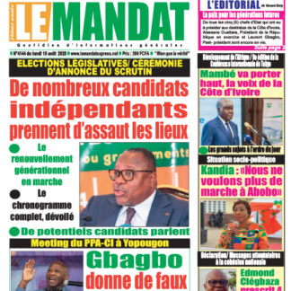 LE MANDAT 4144