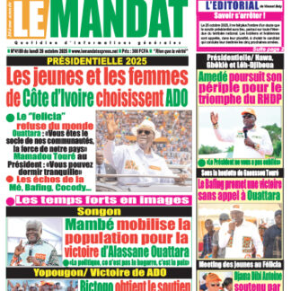 LE MANDAT 4189