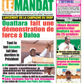 LE MANDAT 4184