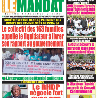 LE MANDAT 4215