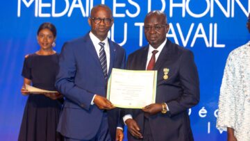 Photo avec le ministre