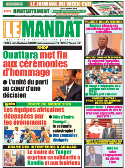 LE MANDAT 4366