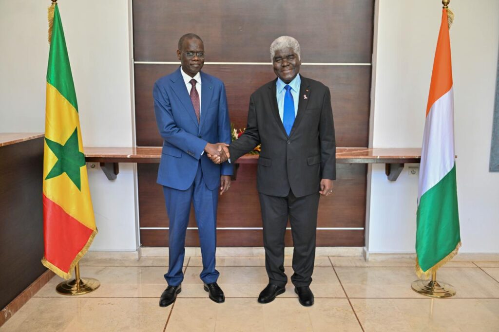JO de la Jeunesse Dakar 2026: le Sénégal sollicite l’appui de la Côte d’Ivoire pour la réussite de l’évènement