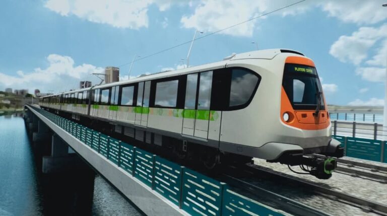 Infrastructures : Le viaduc lagunaire du Métro d’Abidjan reliant le Plateau à Treichville est désormais achevé
